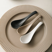 matte finish ceramic spoon