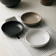 ceramic matte serving plate