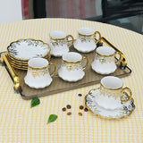 Ceramic Coffee Tea Cup And Saucer Set porcelain